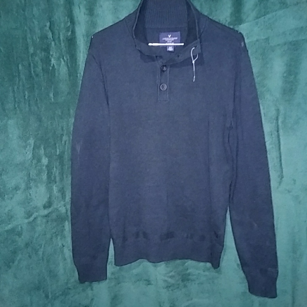 American Eagle button up sweater
